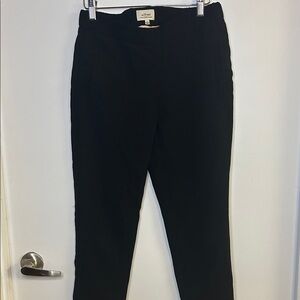 Wilfred Aritzia Black Tailored Crop Ankle Pants | Size 0